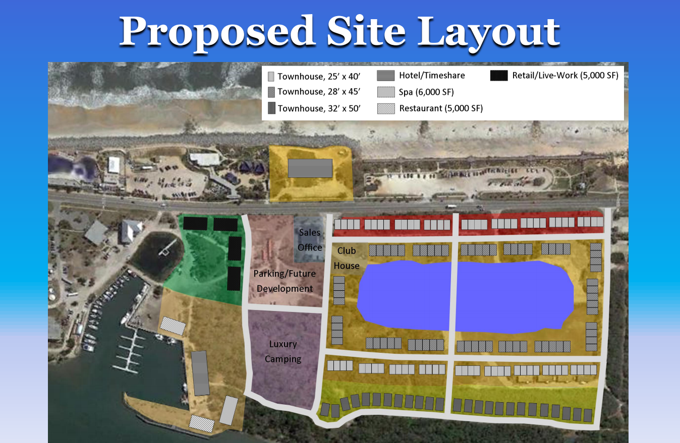 Marineland proposed siteplan